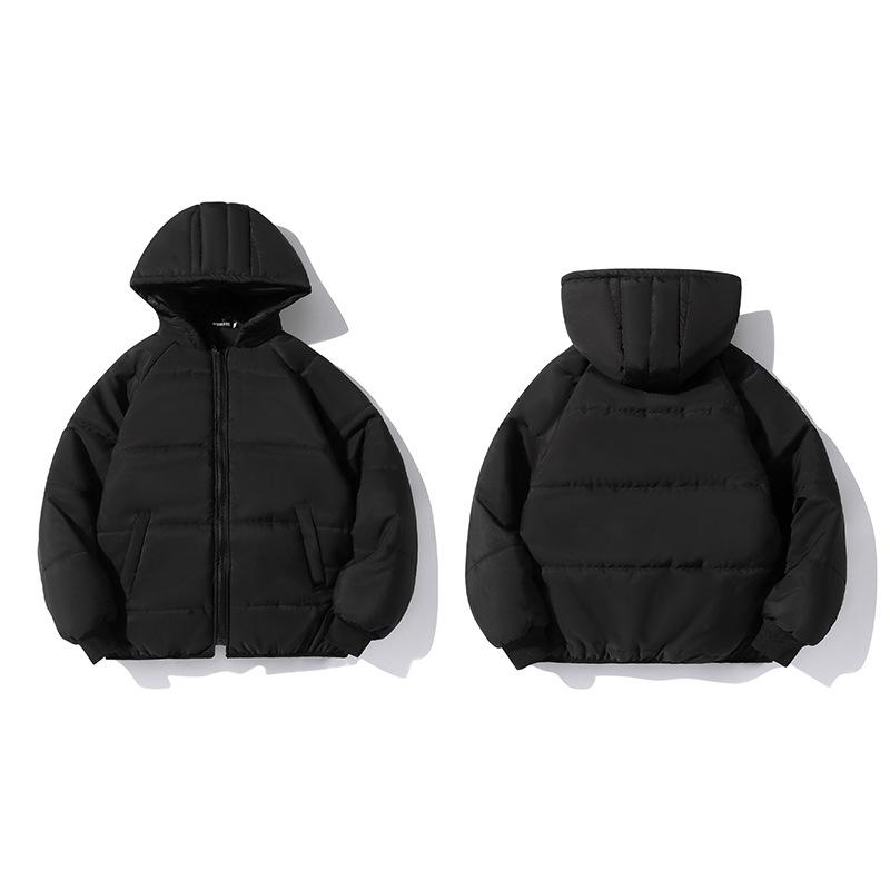 Men's 2025 Winter Korean Style Cotton Jacket - Lightweight, Couple-Friendly Outerwear