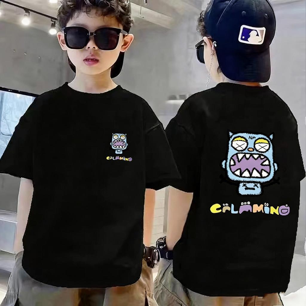 Children's T-shirt short sleeved cool cartoon comfortable printed boy's T-shirt
