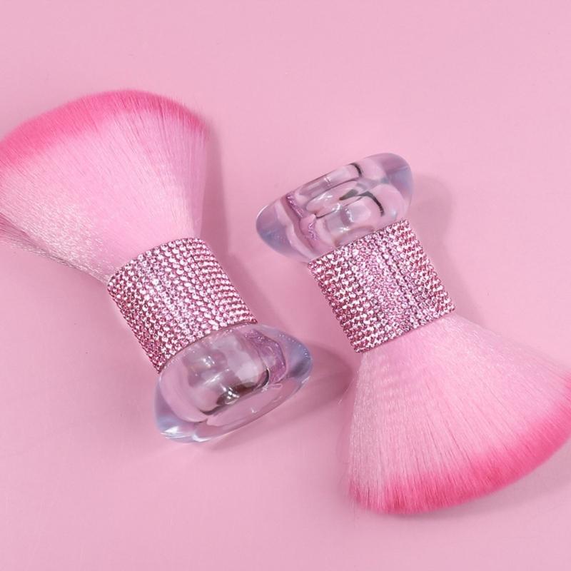 Multifunktionale Nageldust-Reinigungspinsel mit weichen Borsten, Puderpinsel für professionelle und Heimmaniküre