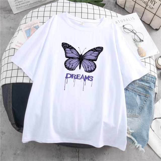 Buy Women T-shirt Harajuku Gothic 