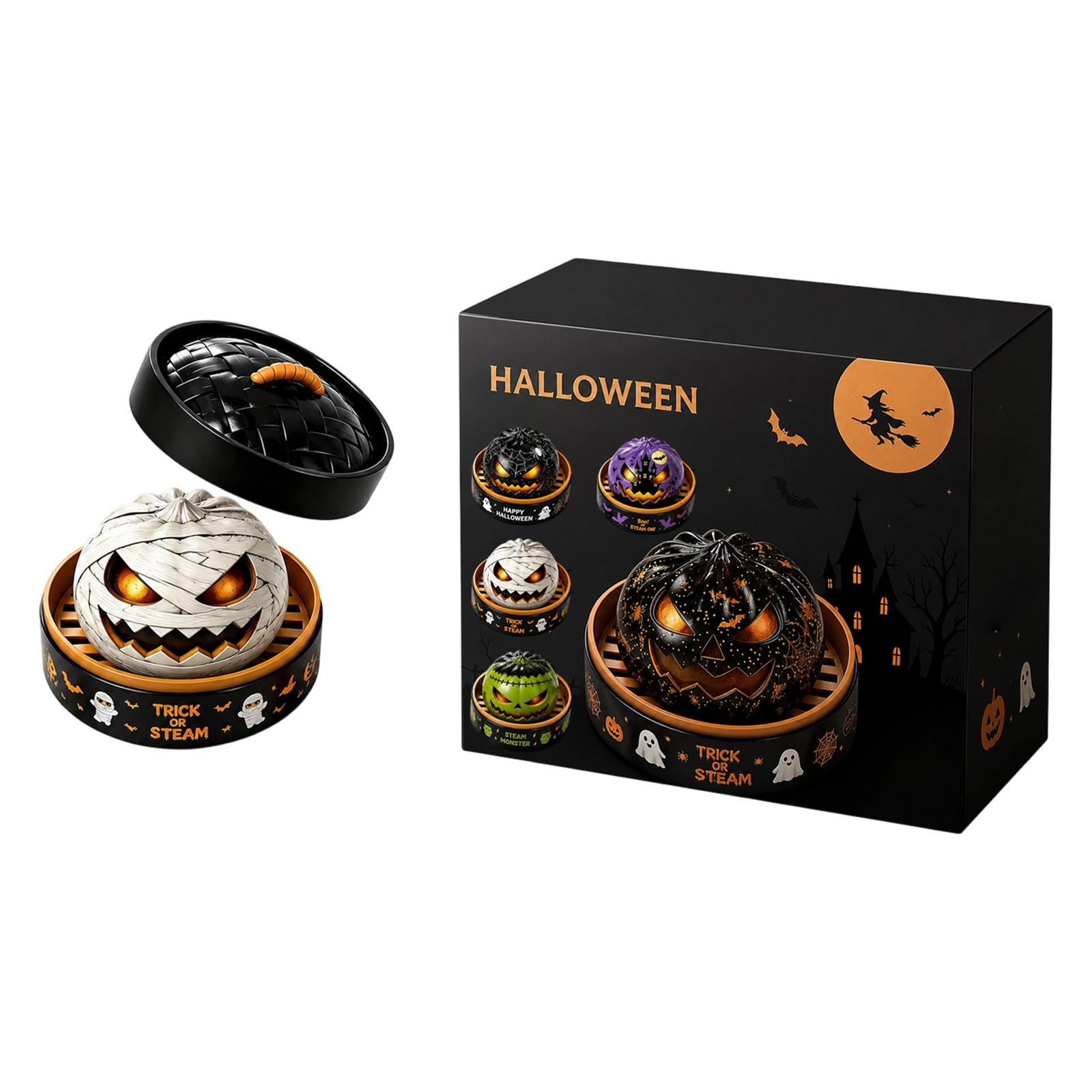 Halloween Toy Bun Shape Stress Toys for Kids Party Favors One Size
