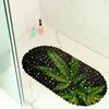 Beautiful Plant Map Balcony Bathroom Mat Hydrophobic Non-Slip Door Mat Swimming Pool Public Places Non-Slip Floor Mat