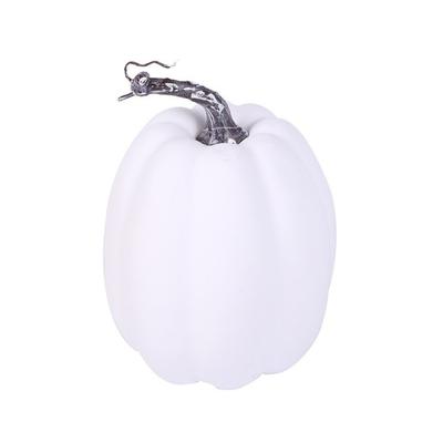 Artificial White Pumpkins for Photography Props Thanksgiving Parties Decorations, Foams Pumpkins for Basket Display