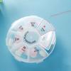 Pill Box Transparent Sealed 8 Grid Pill Container Storage Bag Health Medicine Travel Divider 7 Days Storage Bag Travel Pill Box