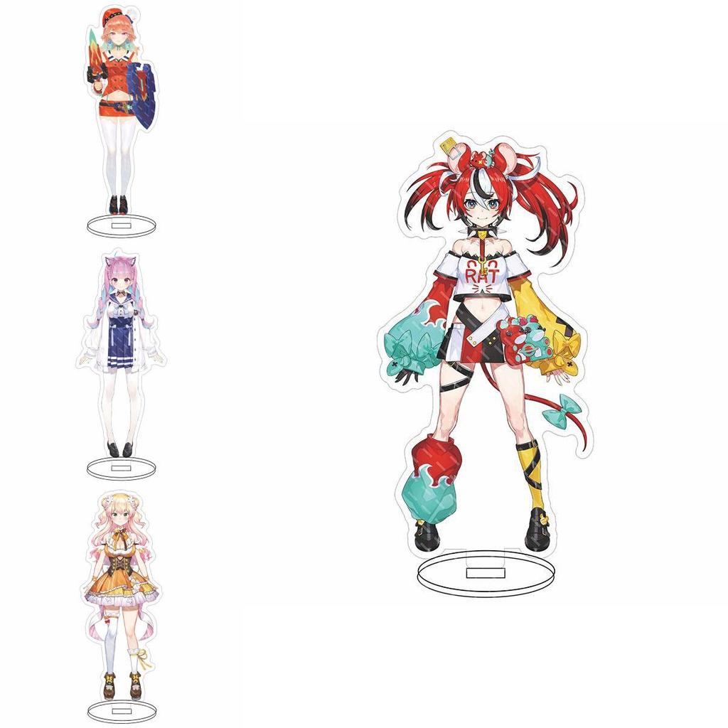 Hololive Vtuber Stand Figure Unique Acrylic Ornaments For Home Decor