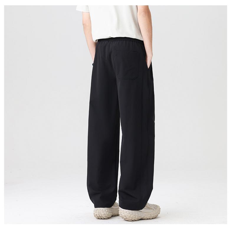Summer Unisex Loose Straight Leg Casual Pants