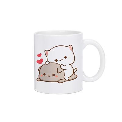 Panda Bear Bubu Dudu Tazza da caffè con latte Mocha Cat Panda Bear Coppia Tazza di Natale Tazze Kawaii Tazze originali Spedizione gratuita Stoviglie