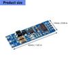 Serials Communication Converters Board TTL To RS485 Module with 3.3V5V Power Supporting, Clear Wiring Labels and TXRX Display Light for Projects