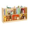Montessori Bookshelf, 1140 Mm Width Toy Storage Organizer, 5-Section Kids Display Storage Cabinet, Daycare Furniture, Kids Bookshelf for Bedroom,
