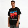 Outdoor Hiking Print Casual T-Shirt Breathable Camping Top For Men Women Pure Cotton T-shirt