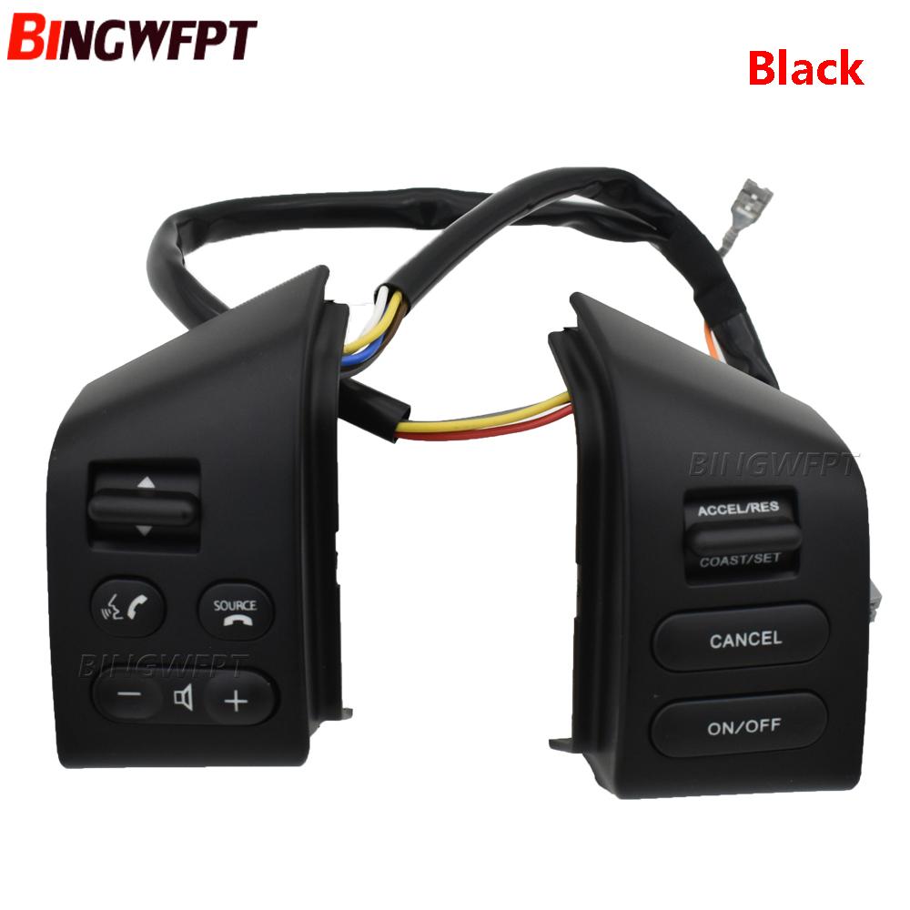 NEW FOR Nissan LIVINA & FOR Nissan TIIDA & For SYLPHY Steering Wheel Control Switch With Backlight Car Accessories Buttons
