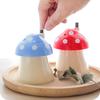 Creative House and Mushroom Shaped Automatic Toothpick Holder Pocket Small Toothpick Box