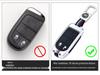 GAC Fiat Viaggio/Ottimo Car Key Case with Metal Shell and Buckle Protection