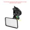 Baby Car Mirror Rr View Mirror for Kids    with Push-Type Injection Large Suction Cup & Lock