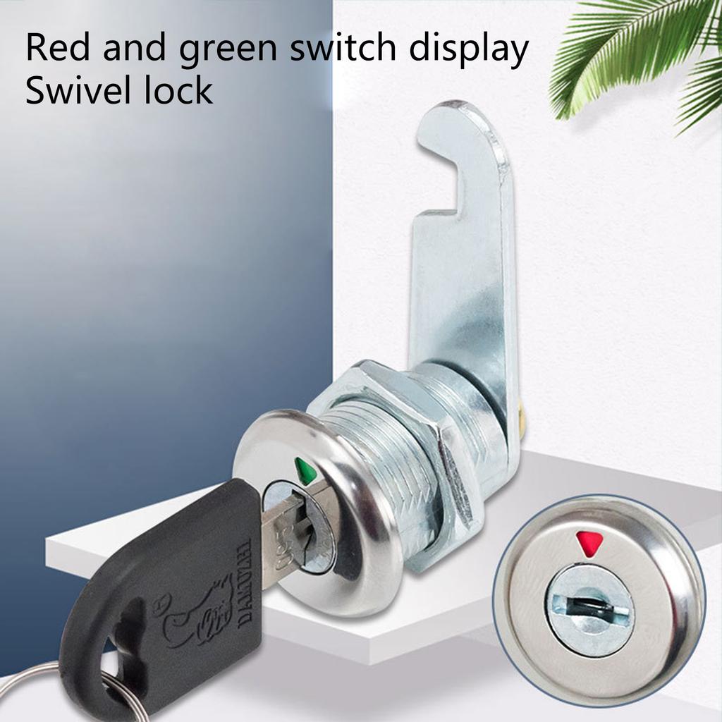 2set Cabinet Cams Lock with Key Cupboard Desk Hasp Latches Letter MailBox Cams Lock Security Furniture Lock Hardware