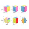 ZTGD Professional Speed Cube Puzzle Toy 2x2x2 2x3x3 3x3x4 Candy Color Smooth Cube Toy Kids Educational Toy Teens Adults Funny Fidget Toy
