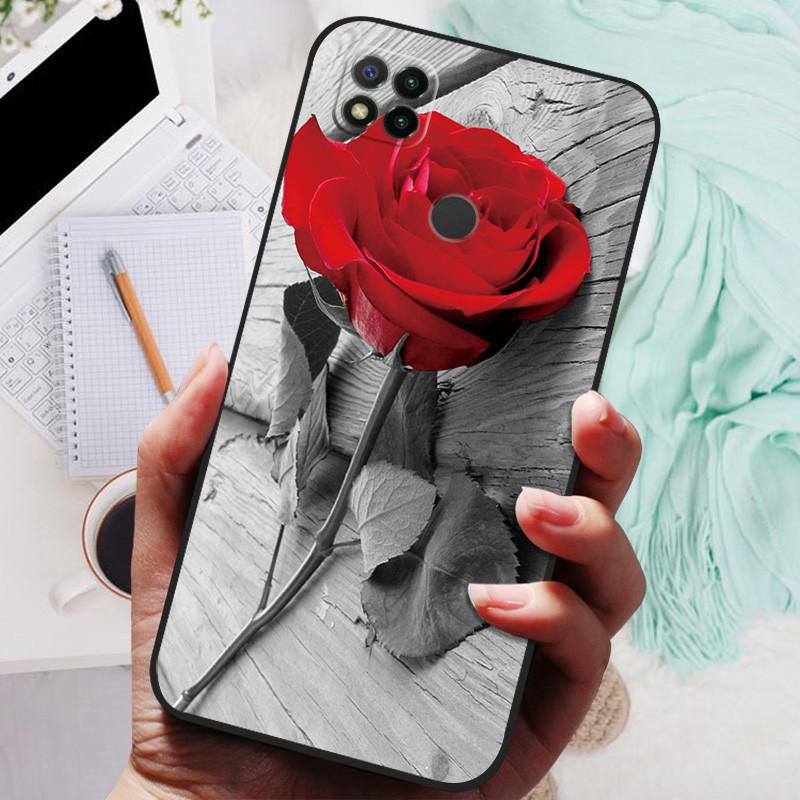 For Xiaomi Redmi 9C NFC Case Soft TPU Silicone Phone Covers for Redmi 9C NFC Case Bumper Redmi9C 9 C C9 Shockproof Coque Cover