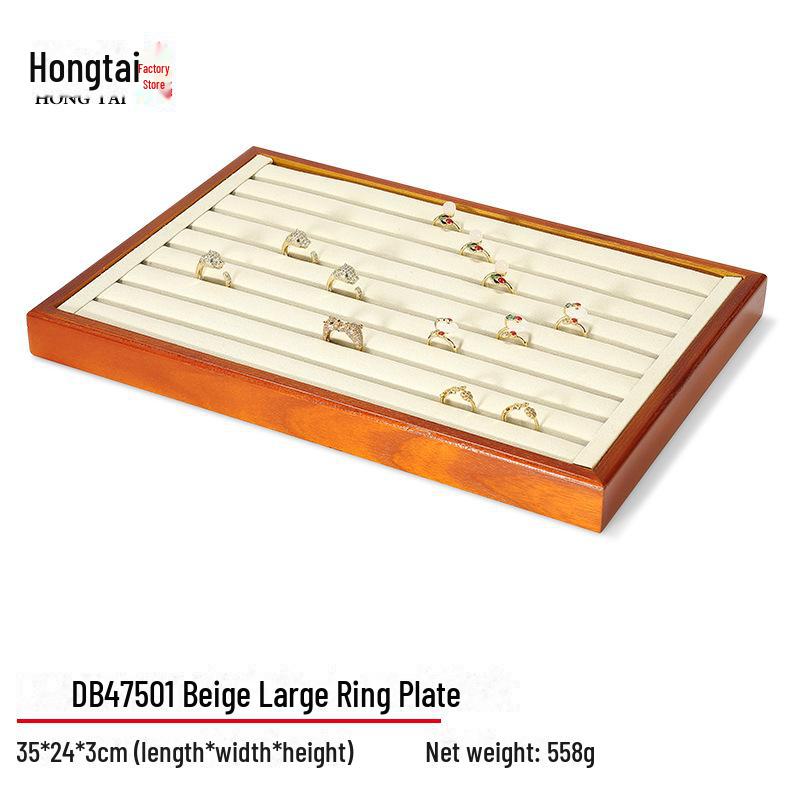 Jewelry Display Tray for Rings, Necklaces & Jade