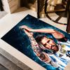 Lionel Messi World Cup Champion Floor Mat Suitable For Kitchen Dining Room Playrooms Hallway Antislip Carpet Office Home Decor Wedding Party Gift