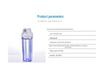 10-Inch Transparent Filter Housing with 4-Point Copper Thread for Household Water Purifiers