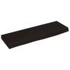 Wall Shelf Dark Brown 60 X 20 X 4 Cm Solid Oak Treated