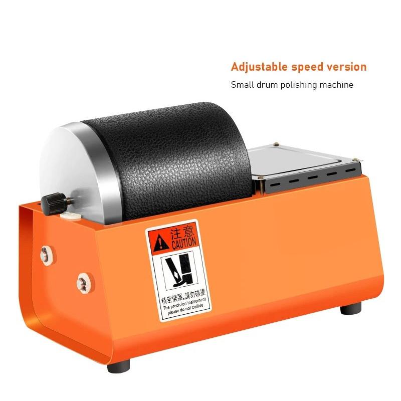 230V Gold and Silver Jewellery Jade Metal Grinding Device Rubber Drum Polishing Machine Household Small Grinding Roller