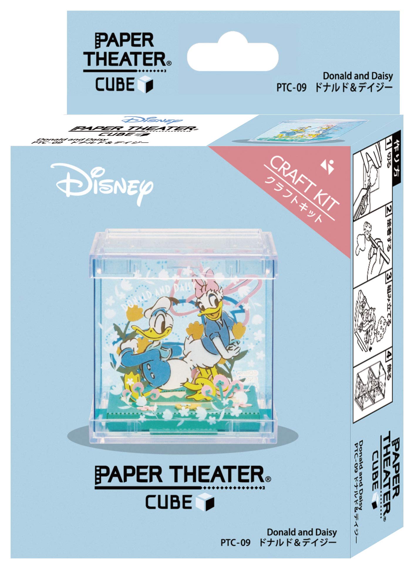 

Ensky Дисней Дональд и Дейзи Куб Бумажного Театра