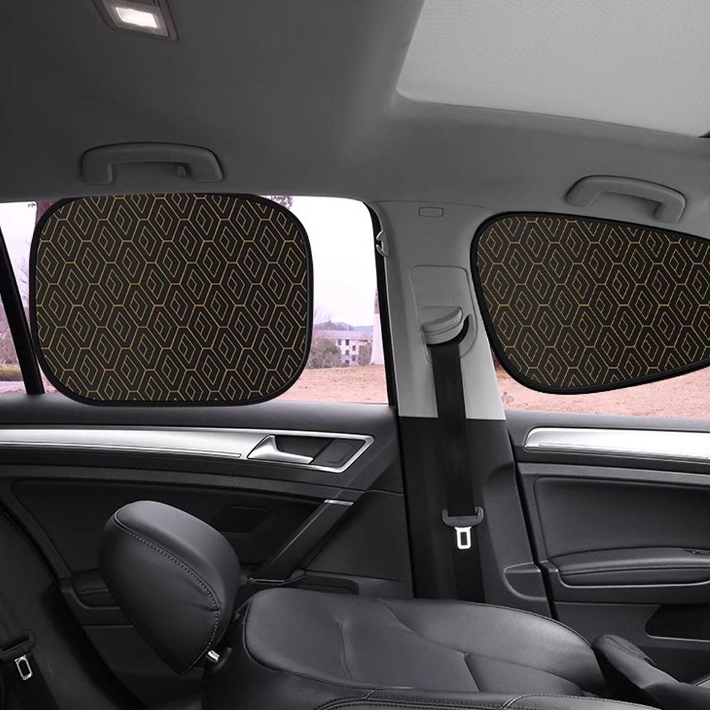 Folding Car Sun Shade Curtain Interior Window Shade Sun Visor Protection Anti UV Sun Windscreen Heat Blocking