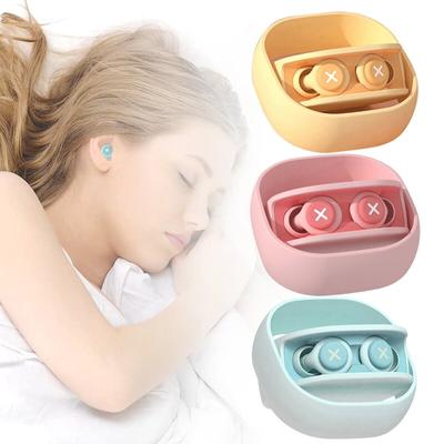 Utilizzati per eliminare i rumori del sonno, tappi auricolari insonorizzati in silicone con conchiglia, tappi auricolari lavabili e riutilizzabili