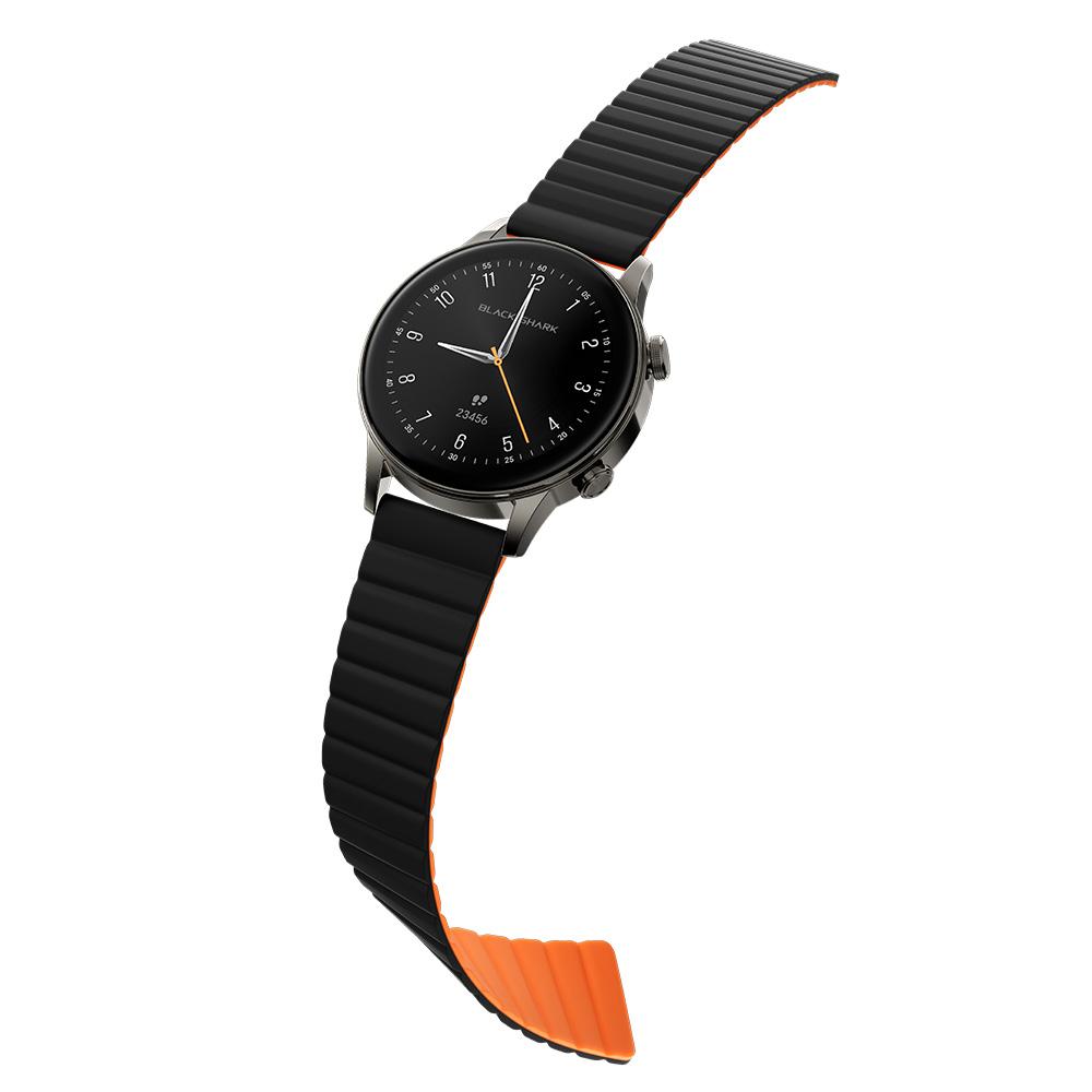 Black Shark S3 Smart Sports Watch New 1.43-inch Touchscreen Health Monitoring With GPS System Support Android iOS 500 mWh