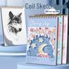 MOKA A4 Spiral Bound Oil Painting & Sketchbook for Kids - Thickened Doodling & Drawing Notebook