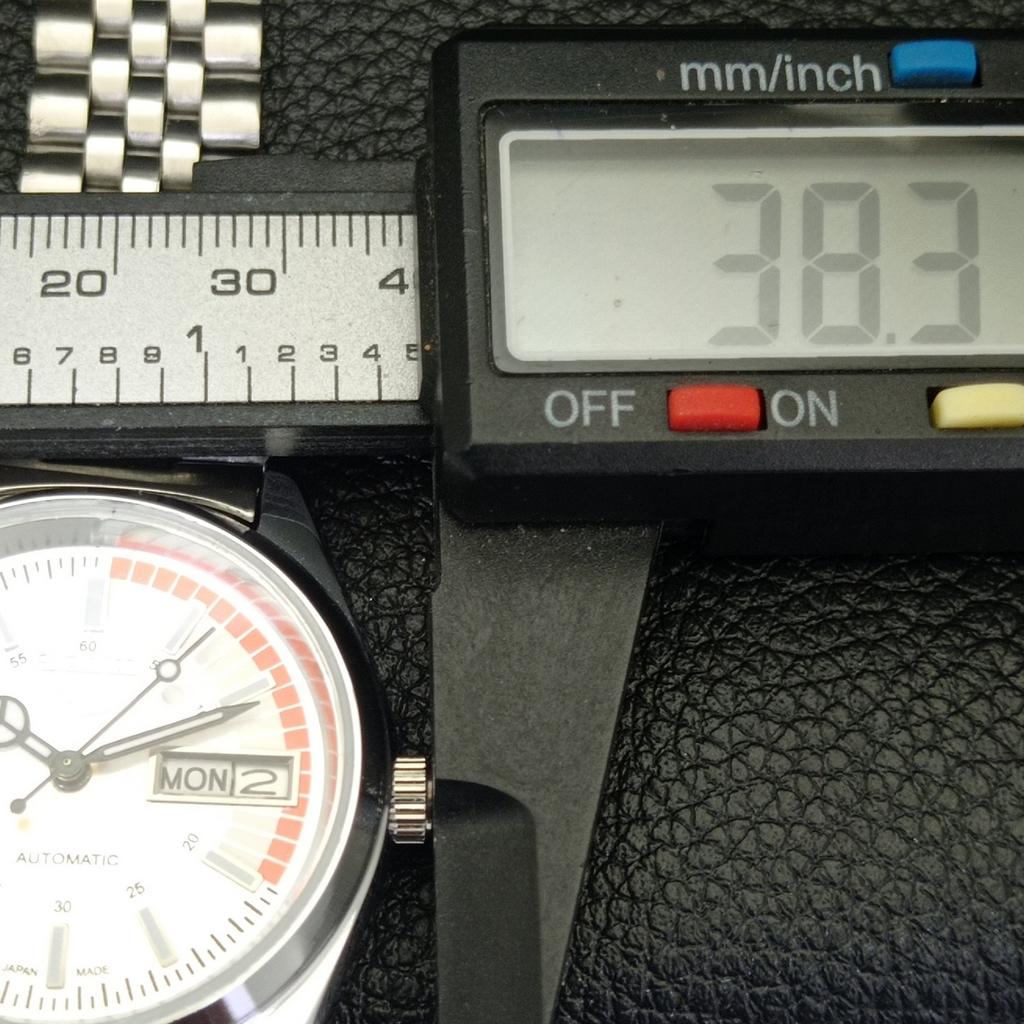 AUTOMATIC VINTAGE REFURBISHED SEIKO 5 6309A JAPAN MENS SILVER WATCH A440756-9 Sk-a440756-1