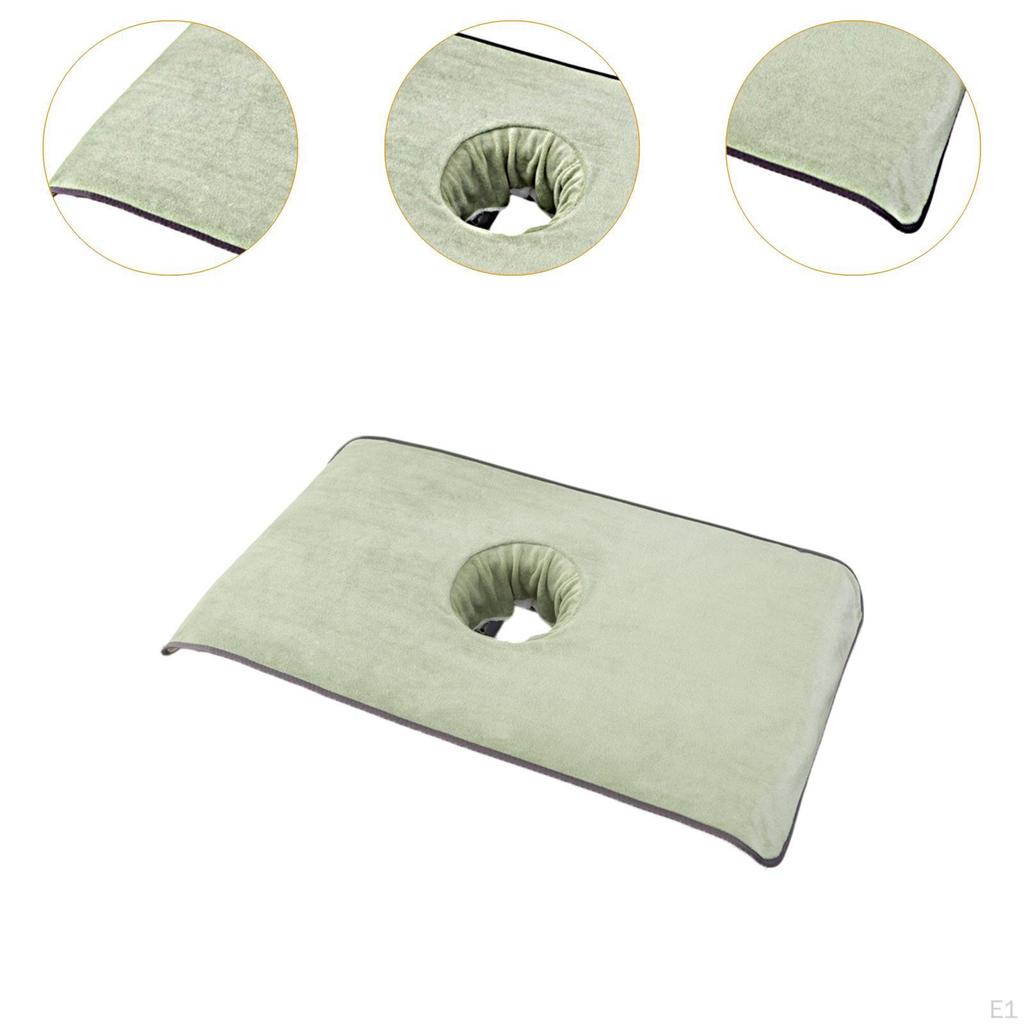 Massagetisch Handtuch, Dampftuch Schutzvlies SPA Bett Kopfvorhang Polster Gesichtskissen