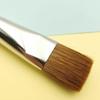 Hair Head Weasels Brush Flat Wolf Hair Art Pen 12 Pcsset Oil Watercolor Acrylic Painting Brush For Artist Beginner