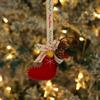 Exquisite Christmas Tree Pendant Creative Xmas Hanging Decorations  Holiday Party Decor