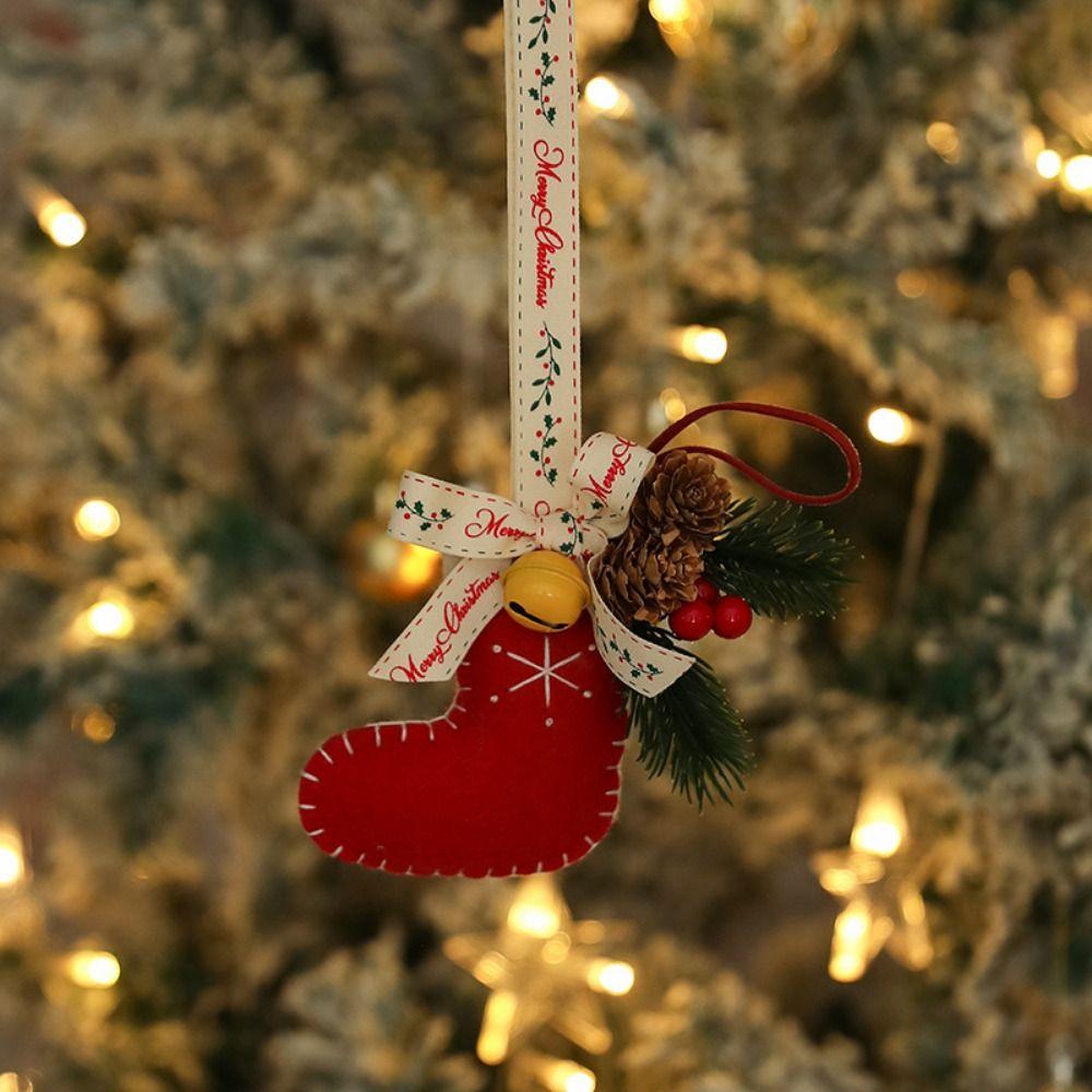 Felt Christmas Tree Ornaments Exquisite Xmas Hanging Decorations Christmas Tree Pendant  Home Decor