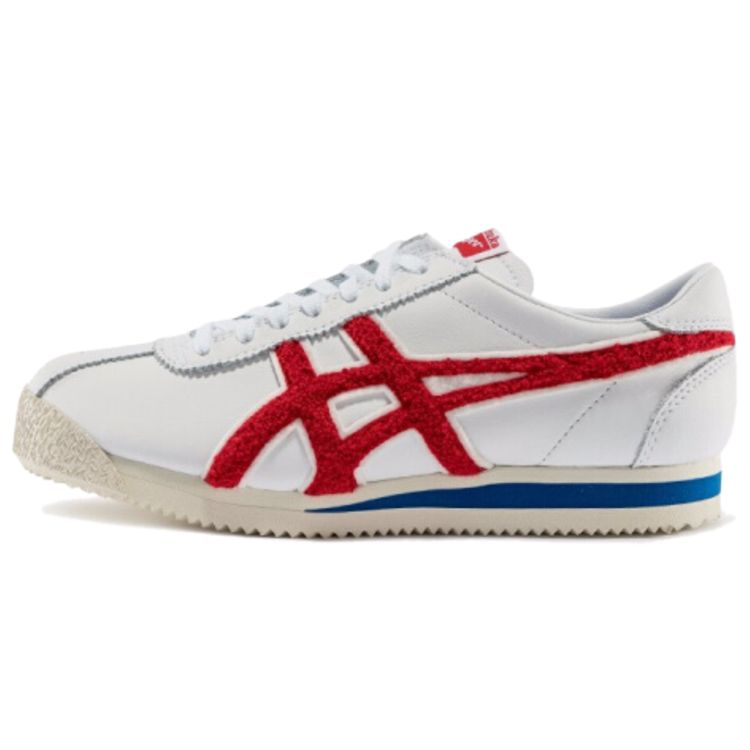 

ONITSUKA TIGER Corsair Плюшевый Логотип Ретро Спорт Амортизация Нескользящие Износостойкие Низкие Повседневные Кроссовки Унисекс Белый Красный 1183A644-100 37.5