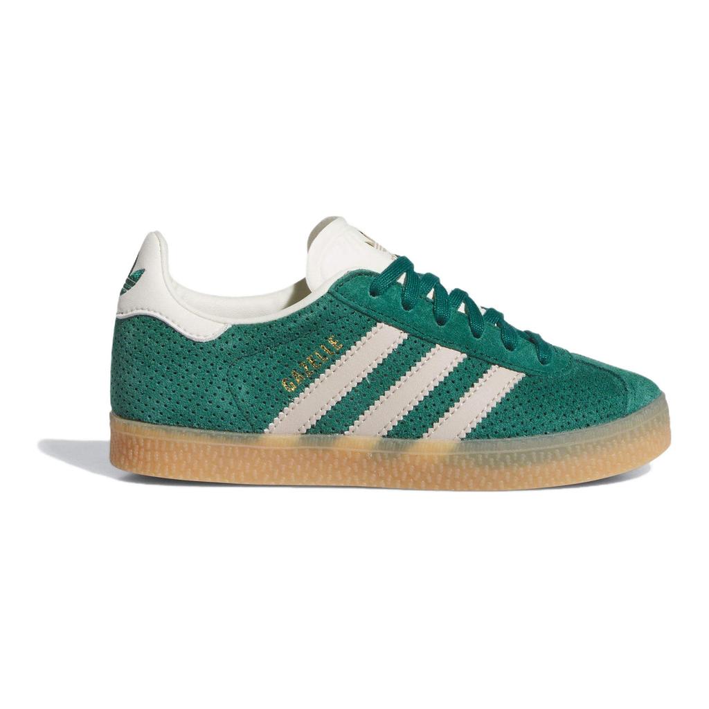 Adidas Originals Gazelle Comfortable Lightweight Low-Top Kids Skate Shoes Kids Sneakers Green IF7158