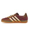 Adidas Gazelle Indoor Maroon Preloved Brown Men Sneakers Red Almost-Yellow JI0324