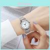 Stylish Quartz Watch For Teenagers With Korean Style Design Round Dial Analog Display
