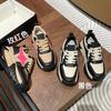 Thick-soled Dad Shoes Women's 2025 Spring and Autumn Models Breathable Thick-soled Heightening Ins Trendy Sports Shoes Versatile Casual Little Whit