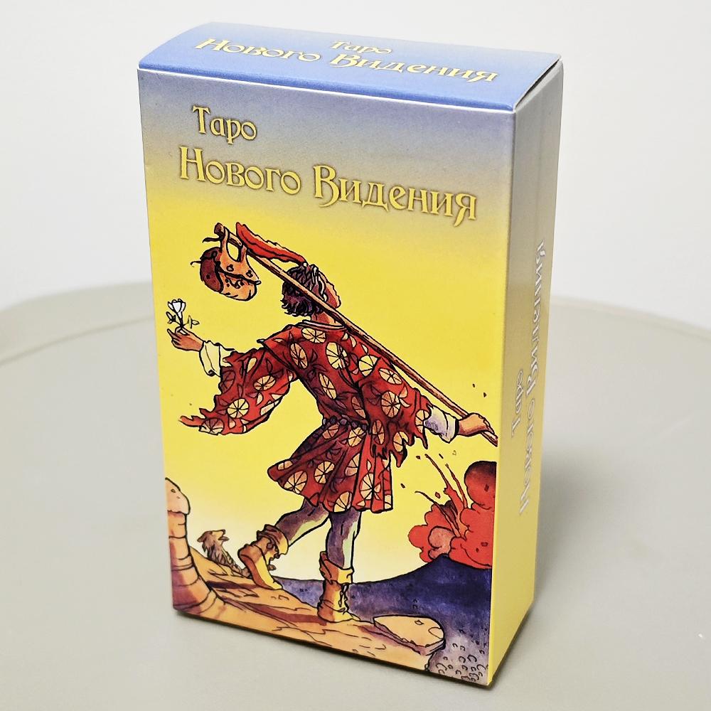 Tarot of New Vision 10.3*6cm, 78 Pcs Rider Tarot Cards In Russian Language