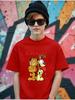 Nermal Garfield Short Sleeve T Shirt Children Summer Cute Crewneck Street Ages 3-14