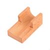 Wooden Tacos Holder Divider Japanese Sushi Rack for Restaurant Table Parties Single Grid Short