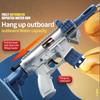 HUIQIBAO 2025 M416 Manual Water Gun Rifle Shooting Toy Summer Outdoor Play Water Sports Beach Toys For Boys Adults Gift