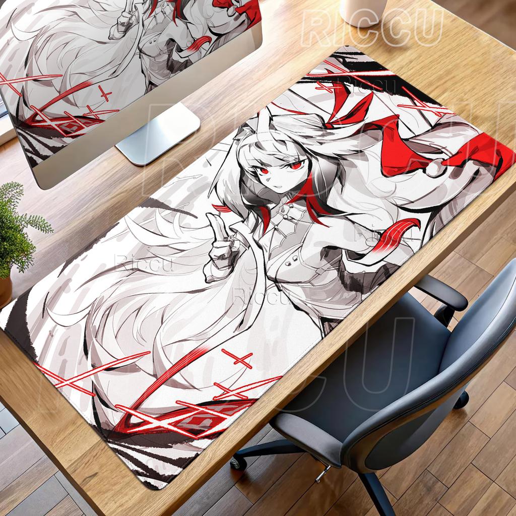 Ye Shunguang Mouse Pad Anime Girl Style Zenless Zone Zero ZZZ Game Character Aesthetics Non-slip Computer Keyboard Office Carpet