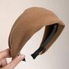 Breitkrempiges Stirnband Verdickte Schwammpolsterung Weicher Strickstoff Haarreif Herbst Winter Vielseitig Haar