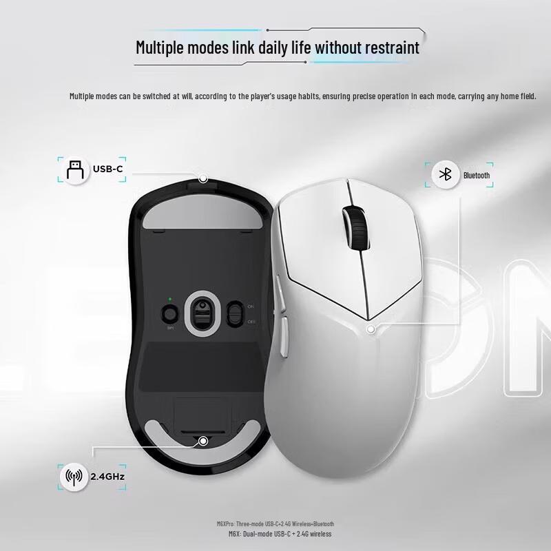 Lenovo M6X SE Tri-Mode Gaming Mouse