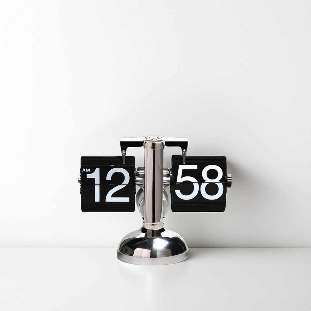 Ceas cu clapete Ceasuri cool Birou Rotește pagina Mecanic cu angrenaje interne Plastic Digital cu numărătoare inversă