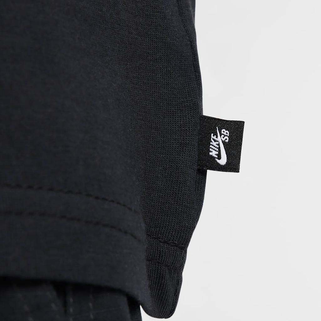 Nike Printed Loose Fit Crew Neck Short Sleeve T-Shirt Men Tops Black HJ0805-010